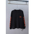 크롬하츠 프린팅 라운드넥 긴팔 티셔츠