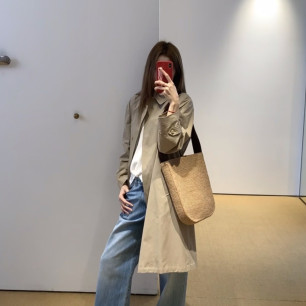 더로우 2026FW 신상 롱 트렌치 자켓
