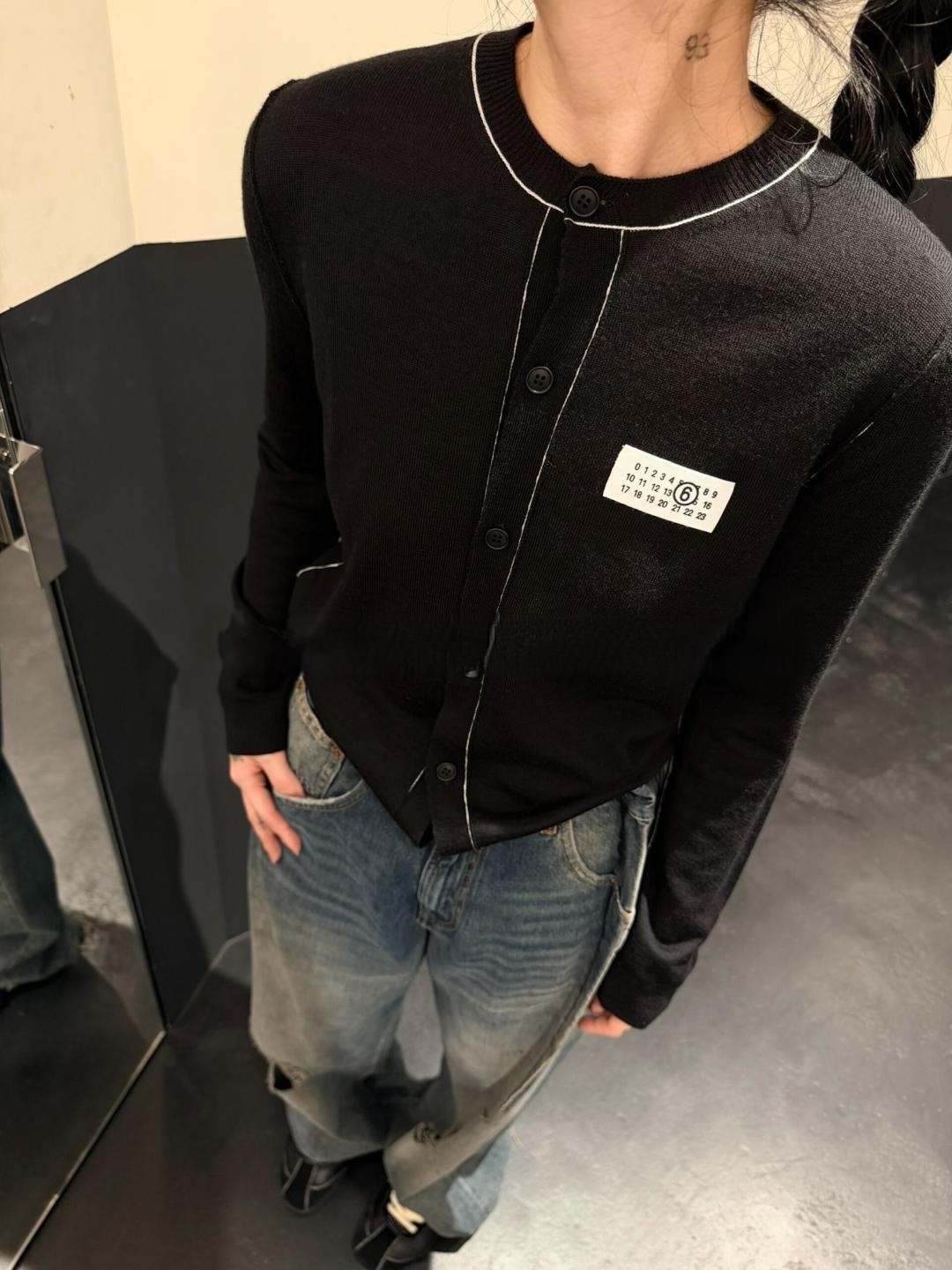 마르지엘라 2026FW 신상 니트 가디건