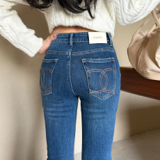 샤넬 2026FW 더블 C 데님 팬츠