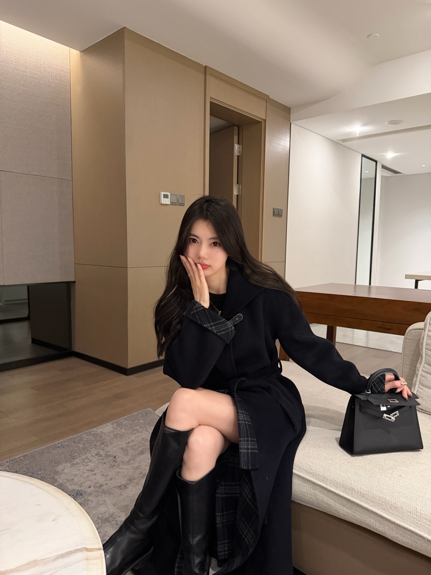 로에베 26 신상 울 캐시미어 코트