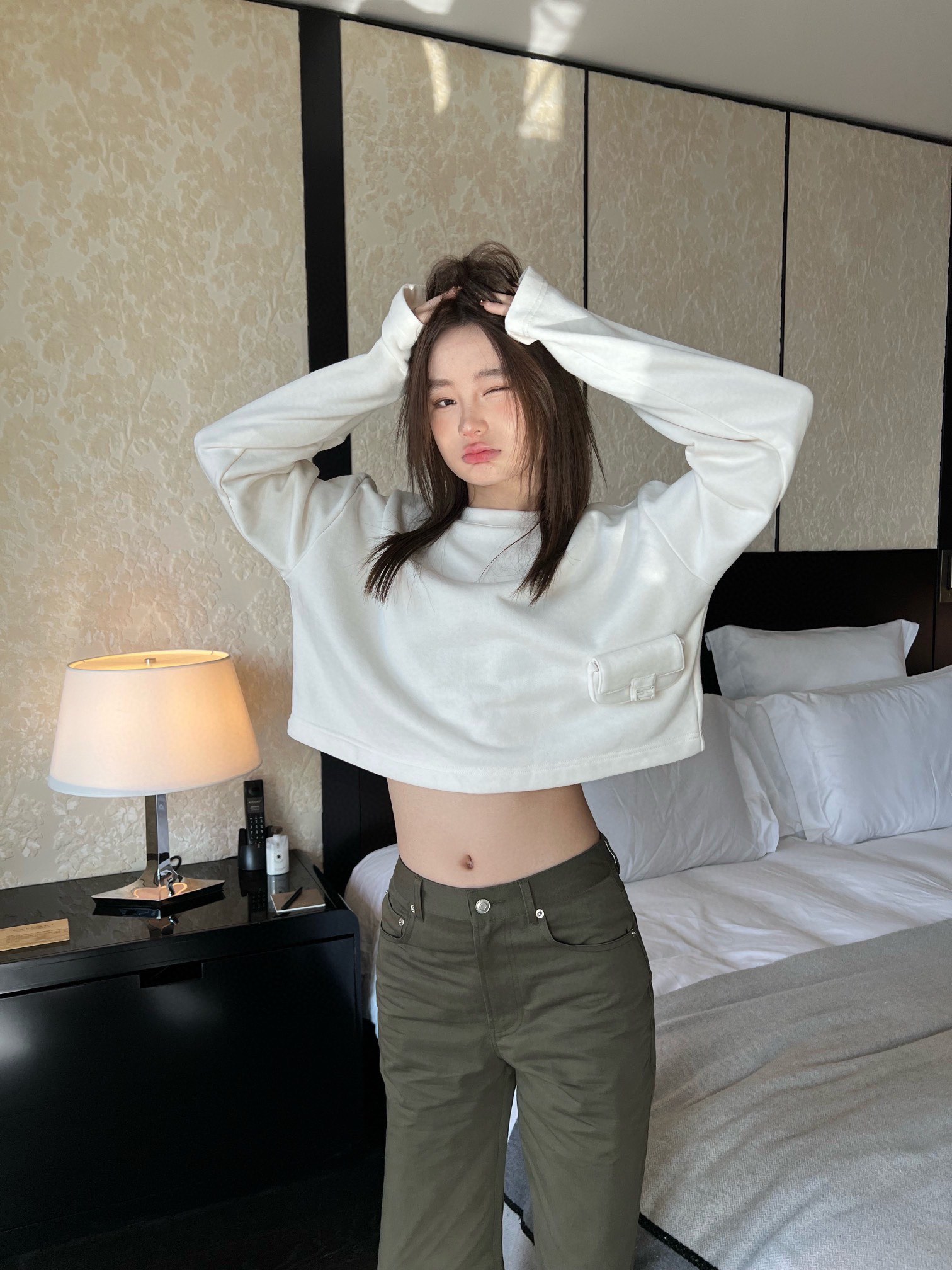 펜디 신상 더블F 메탈 긴팔