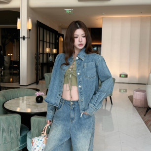 아미 2026FW 신상 데님 자켓