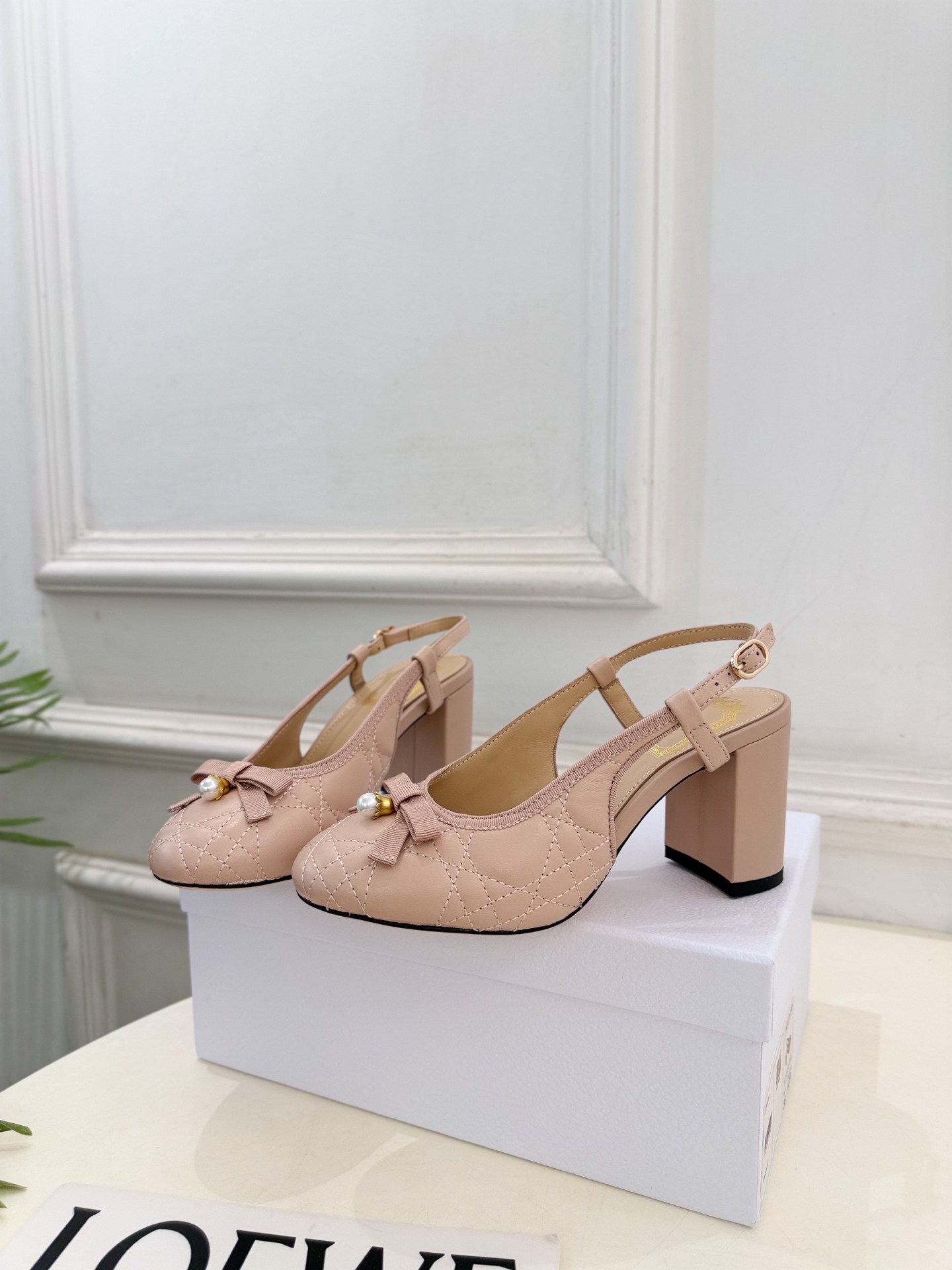 디올 26SS 발레 슬링백 펌프스 7.5cm