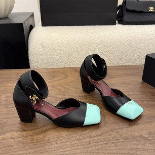 샤넬 2026 스퀘어토 컷아웃 슈즈 6cm