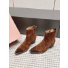 미우미우 26 신상 포인티드 토 숏부츠