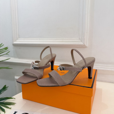에르메스 26 신상 Glamour 힐 샌들 7.5cm