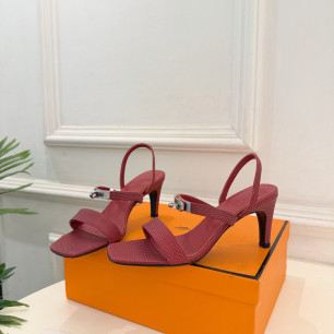에르메스 26 신상 Glamour 힐 샌들 7.5cm