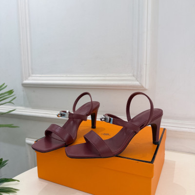 에르메스 26 신상 Glamour 힐 샌들 7.5cm