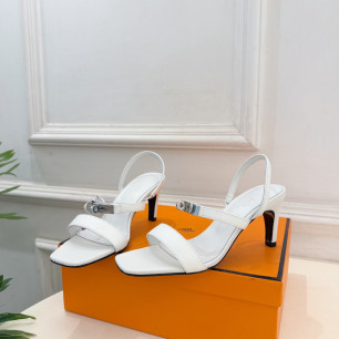 에르메스 26 신상 Glamour 힐 샌들 7.5cm