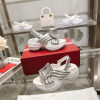 Roger Vivier 24SS 비브 런 라이트 스트라스 버클 샌들