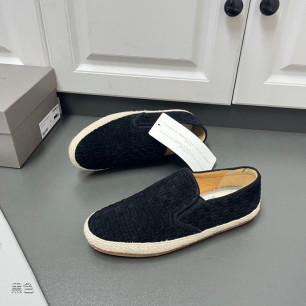 브루넬로쿠치넬리 24ss 우븐 패턴 스웨이드 남성 슬립온
