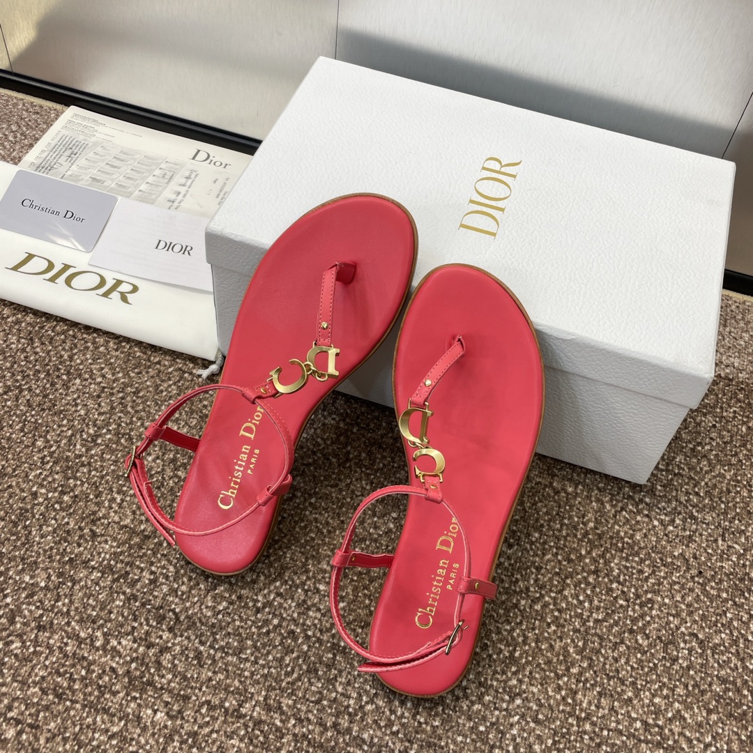 Dior 24ss iviera C'est 통 샌들