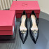 Valentino 발렌티노 브이 로고 가죽 펌프스