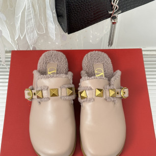 발렌티노 가바라니 로만 슬리퍼