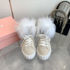 Miu Miu 미우미우 하이탑 스웨이드 스니커즈