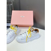 MIUMIU 24ss 신상 더블 스트랩 스니커즈