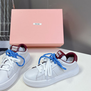 MIUMIU 24ss 신상 더블 스트랩 스니커즈