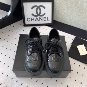 Chanel 24ss 신상 CC로고 레이스업