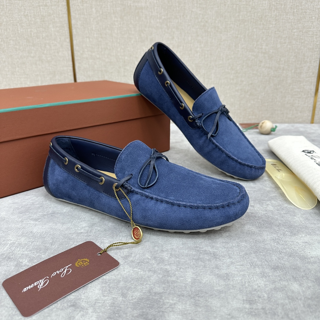 로로피아나 24SS Dot Sole Walk 남성로퍼
