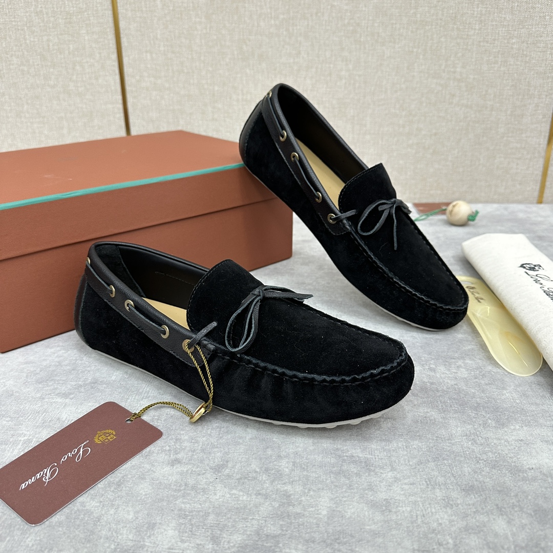 로로피아나 24SS Dot Sole Walk 남성로퍼