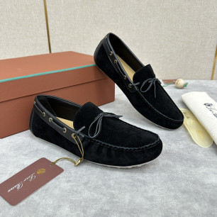 로로피아나 24SS Dot Sole Walk 남성로퍼