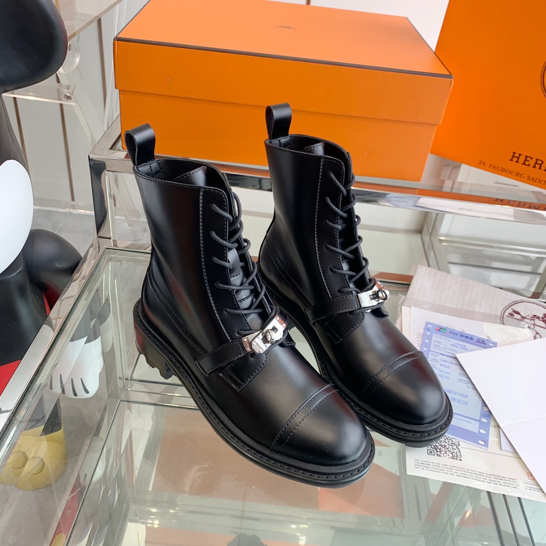에르메스 funk 앵클 부츠