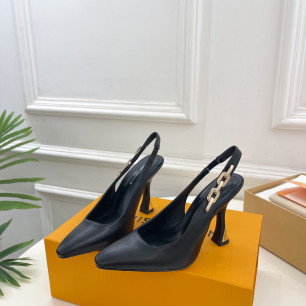 루이비통 24ss 스파클 슬링백 펌프스-9.5cm